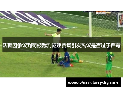 沃顿因争议判罚被裁判驱逐赛场引发热议是否过于严苛